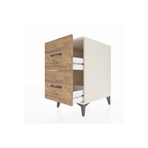 Kronos Komodin 2 Çekmeceli 44x59x80 Aytaşı-çam