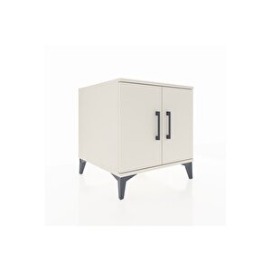 Kronos Komodin 2 Raflı 2 Kapaklı 60x59x64 Aytaşı-aytaşı