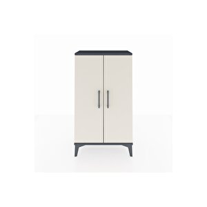 Arges Komodin 2 Kapaklı 60x30x106 Antrasit-aytaşı