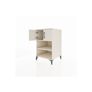 Kronos Komodin 2 Raflı 2 Kapaklı 60x59x96 Aytaşı-aytaşı