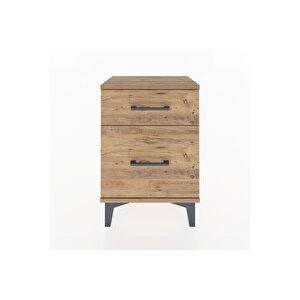 Arges Komodin 2 Çekmeceli 44x30x64 Çam-çam