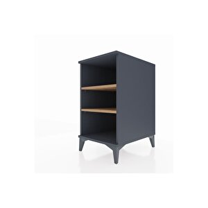 Kronos Komodin 2 Raflı 44x59x80 Antrasit-çam