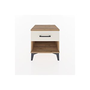 Hyperion Komodin Tek Çekmeceli 44x44x48 Çam-aytaşı