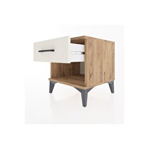 Hyperion Komodin Tek Çekmeceli 44x44x48 Çam-aytaşı