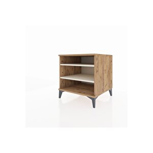 Kronos Komodin 2 Raflı 60x59x64 Çam-aytaşı