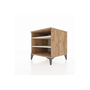 Kronos Komodin 2 Raflı 60x59x64 Çam-aytaşı