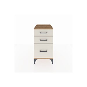 Kronos Komodin 3 Çekmeceli 44x59x80 Çam-aytaşı