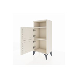 Arges Komodin Tek Raflı 2 Kapaklı 44x30x96 Aytaşı-aytaşı