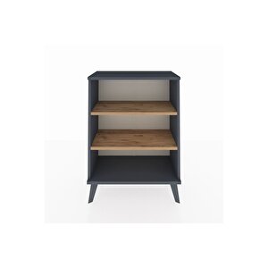 Arges Komodin 2 Raflı 60x30x80 Antrasit-çam