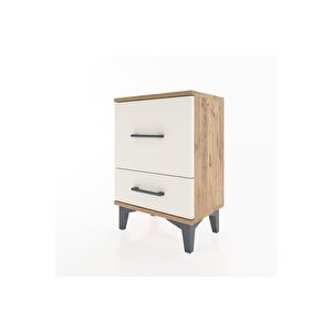 Arges Komodin 2 Çekmeceli 44x30x64 Çam-aytaşı