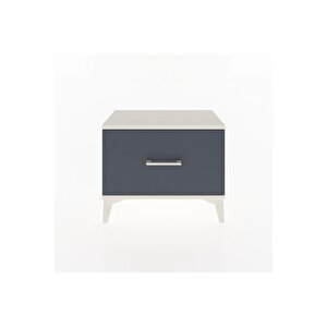 Arges Komodin Tek Çekmeceli 60x30x48 Aytaşı-antrasit