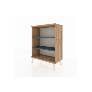 Arges Komodin 2 Raflı 60x30x80 Çam-antrasit