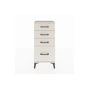 Arges Komodin 4 Çekmeceli 44x30x96 Aytaşı-aytaşı