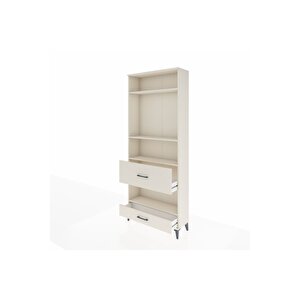 Arges Dolap 4 Raflı 2 Çekmeceli 88x30x221 Aytaşı-aytaşı