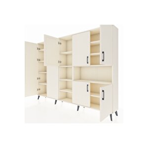 Arges Dolap 13 Raflı 7 Kapaklı 220x30x163 Aytaşı-aytaşı