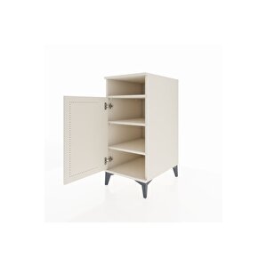 Kronos Komodin 3 Raflı Tek Kapaklı 44x59x96 Aytaşı-aytaşı