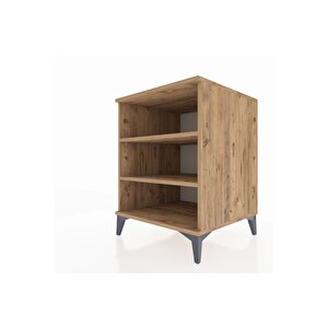 Kronos Komodin 2 Raflı 60x59x80 Çam-çam