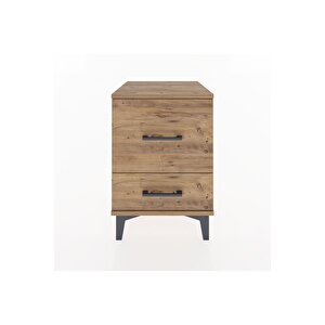 Hyperion Komodin 2 Çekmeceli 44x44x64 Çam-çam