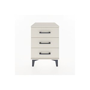 Hyperion Komodin 3 Çekmeceli 44x44x64 Aytaşı-aytaşı