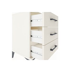 Hyperion Komodin 3 Çekmeceli 44x44x64 Aytaşı-aytaşı