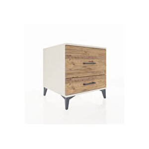 Kronos Komodin 2 Çekmeceli 60x59x64 Aytaşı-çam