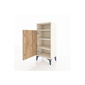 Arges Komodin 3 Raflı Tek Kapaklı 44x30x96 Aytaşı-çam