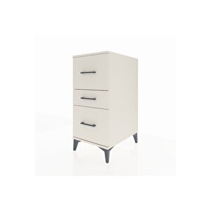 Kronos Komodin 3 Çekmeceli 44x59x96 Aytaşı-aytaşı
