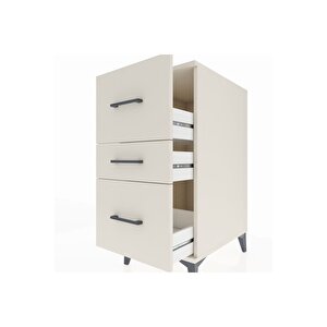 Kronos Komodin 3 Çekmeceli 44x59x96 Aytaşı-aytaşı