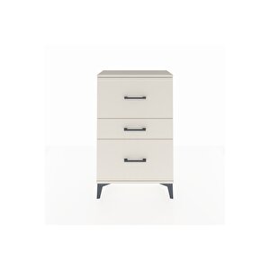 Arges Komodin 3 Çekmeceli 60x30x96 Aytaşı-aytaşı