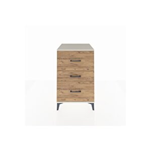 Kronos Komodin 3 Çekmeceli 60x59x96 Aytaşı-çam
