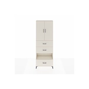 Arges Dolap 4 Raflı 3 Çekmeceli 2 Kapaklı 88x30x243 Aytaşı-aytaşı