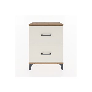 Arges Komodin 2 Çekmeceli 60x30x80 Çam-aytaşı