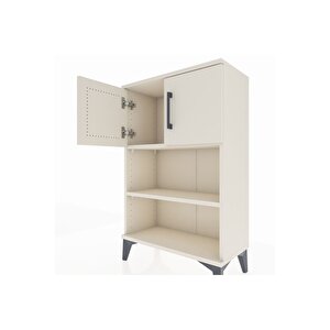 Arges Komodin 2 Raflı 2 Kapaklı 60x30x96 Aytaşı-aytaşı