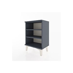 Arges Komodin 2 Raflı 44x30x64 Antrasit-antrasit