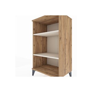 Hyperion Komodin 2 Raflı 60x44x106 Çam-aytaşı