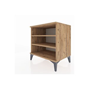 Hyperion Komodin 2 Raflı 60x44x64 Çam-çam