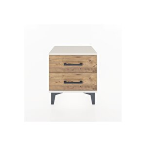 Arges Komodin 2 Çekmeceli 44x30x48 Aytaşı-çam