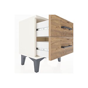 Arges Komodin 2 Çekmeceli 44x30x48 Aytaşı-çam