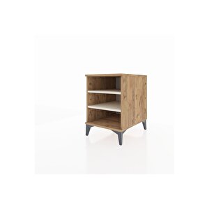 Kronos Komodin 2 Raflı 44x59x64 Çam-aytaşı