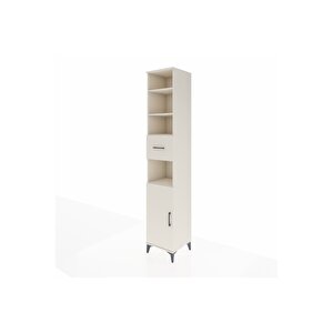 Hyperion Dolap 5 Raflı Tek Çekmeceli Tek Kapaklı 44x44x243 Aytaşı-aytaşı
