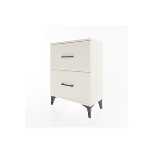 Arges Komodin 2 Çekmeceli 60x30x80 Aytaşı-aytaşı