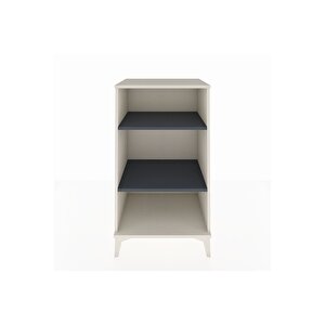 Hyperion Komodin 2 Raflı 60x44x106 Aytaşı-antrasit