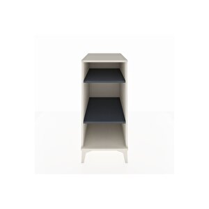 Kronos Komodin 2 Raflı 44x59x96 Aytaşı-antrasit