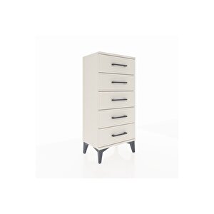 Arges Komodin 5 Çekmeceli 44x30x96 Aytaşı-aytaşı