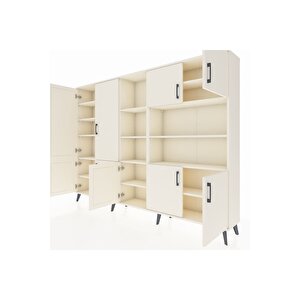 Arges Dolap 14 Raflı 9 Kapaklı 220x30x163 Aytaşı-aytaşı