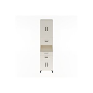 Hyperion Dolap 3 Raflı 3 Çekmeceli 4 Kapaklı 60x44x243 Aytaşı-aytaşı