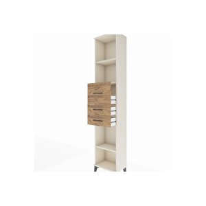 Arges Dolap 3 Raflı 3 Çekmeceli 44x30x221 Aytaşı-çam