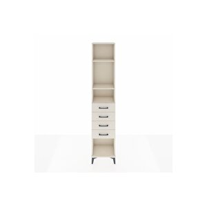 Arges Dolap 3 Raflı 4 Çekmeceli 44x30x221 Aytaşı-aytaşı