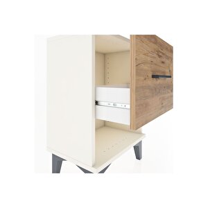 Arges Komodin Tek Çekmeceli 44x30x64 Aytaşı-çam