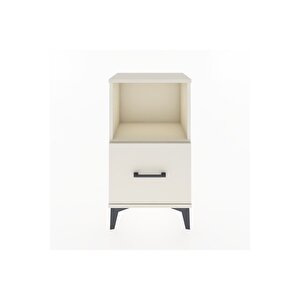 Arges Komodin Tek Çekmeceli 44x30x80 Aytaşı-aytaşı